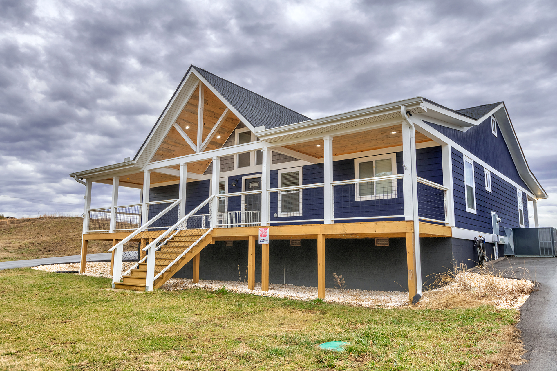 Turner Hill exterior at dusk