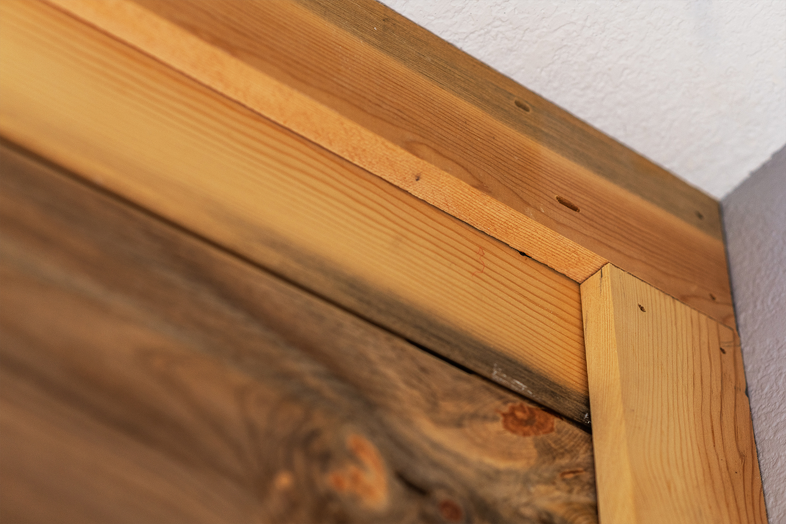 Turner Hill custom wood trim detail